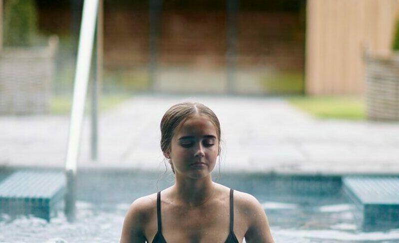 Luxury thermal suite spa facilities at Swan Hotel