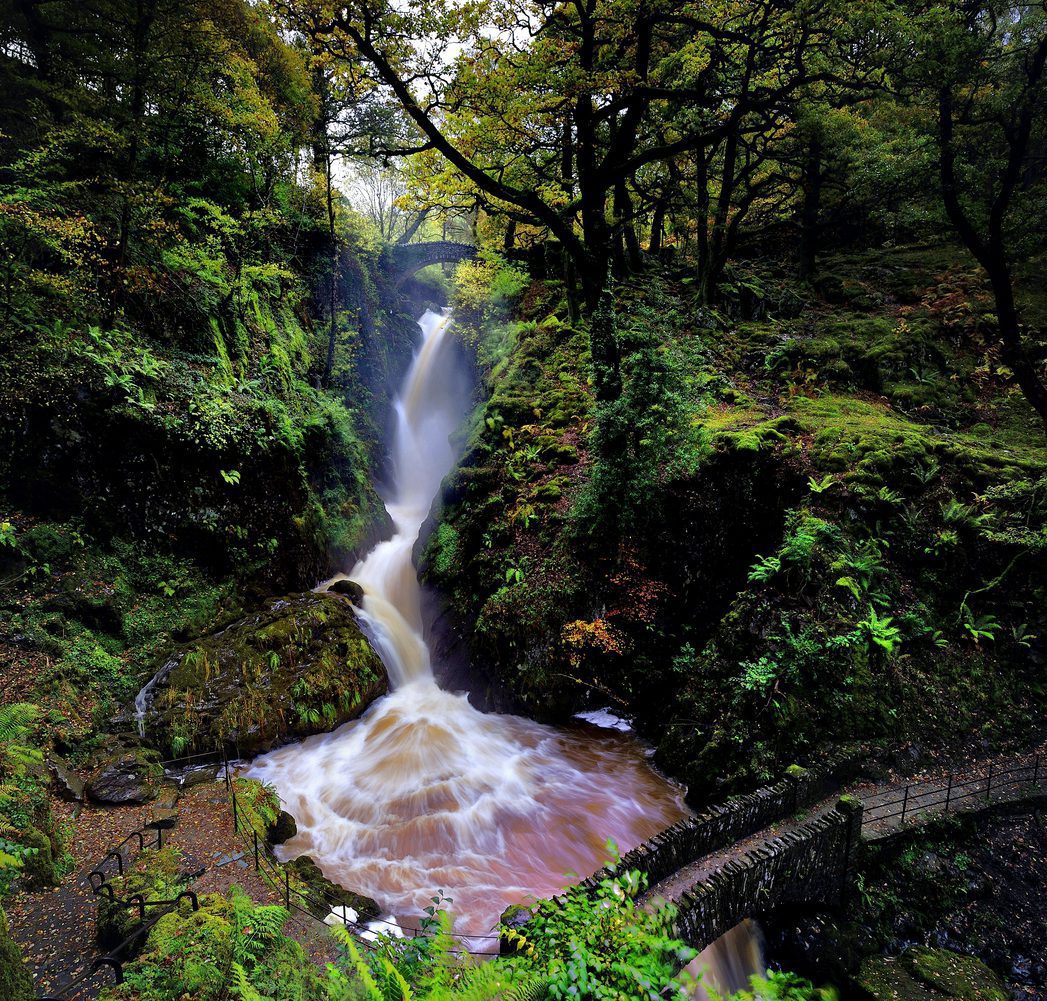 waterfalls in the lake district