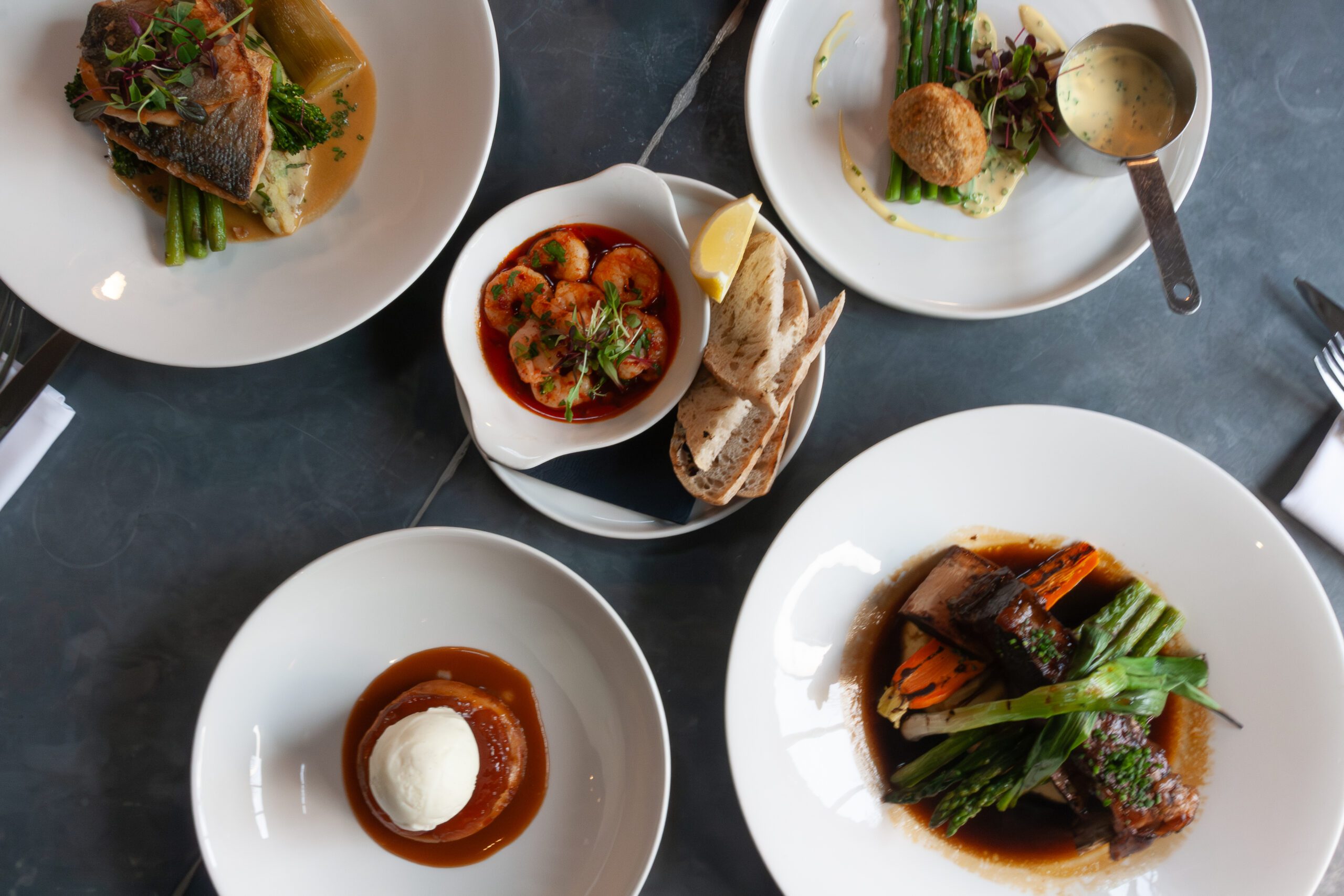 Dinner at The Brasserie
