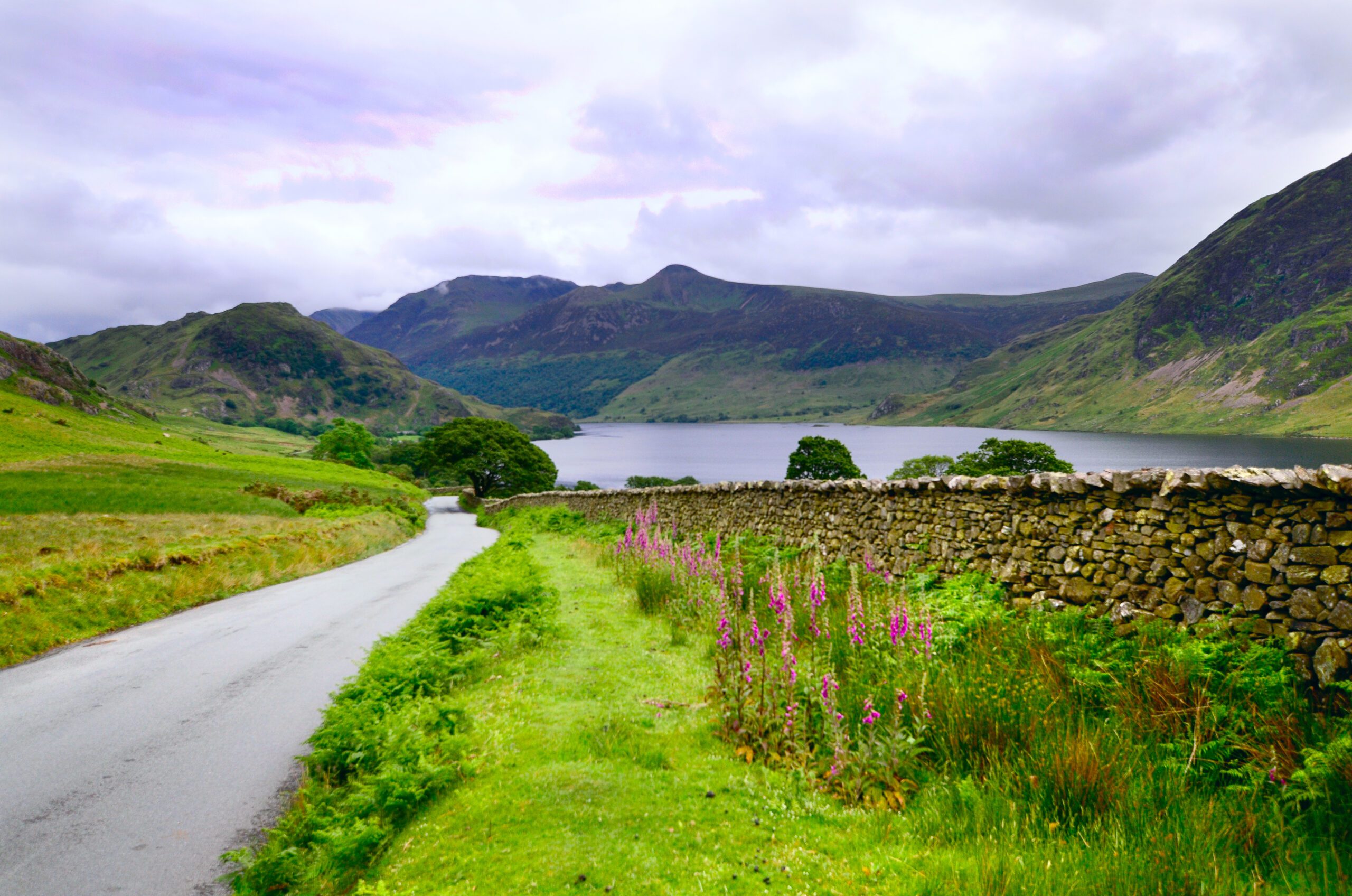 landscape in lake district